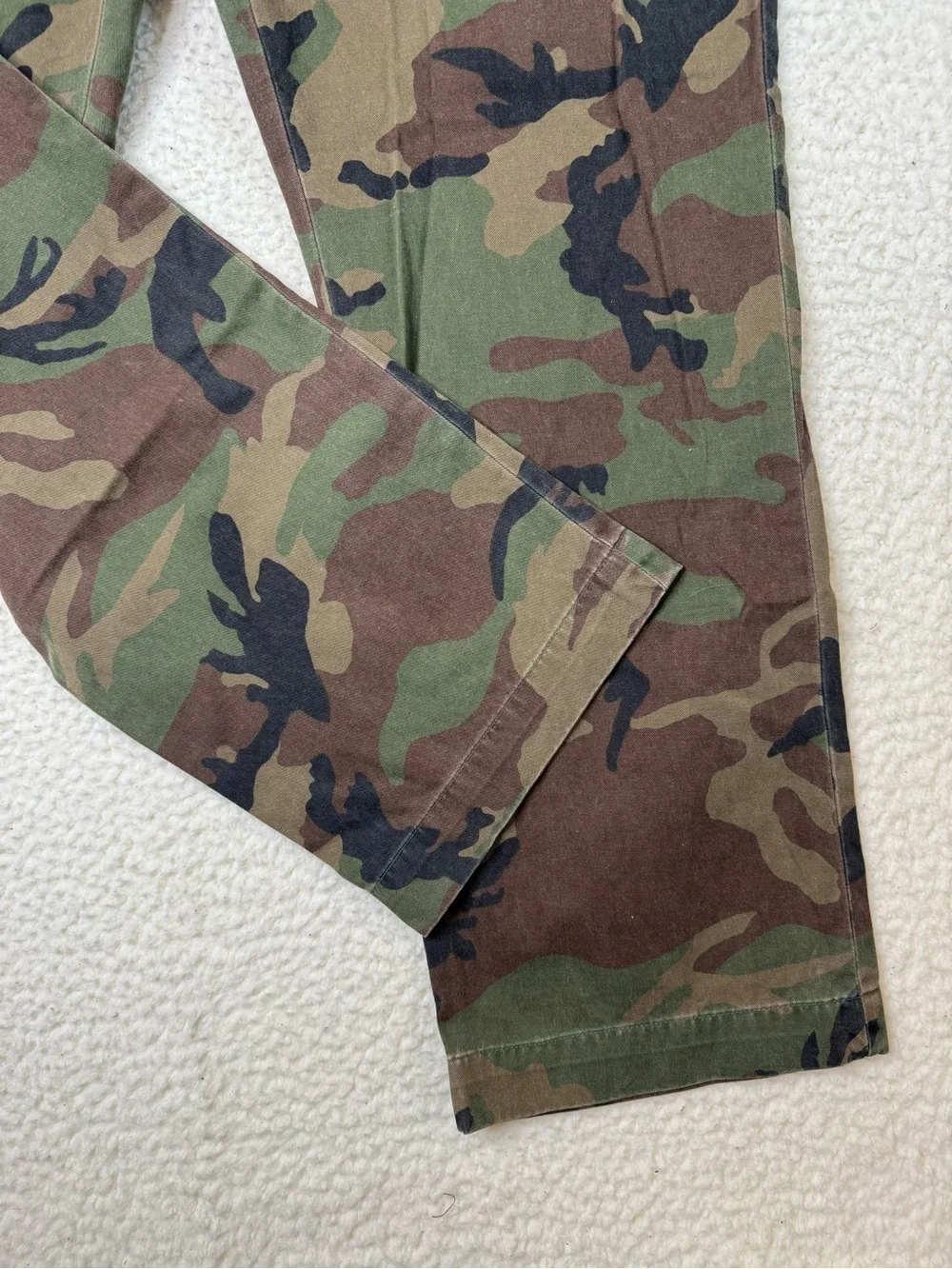 Polo Ralph Lauren Classic Cotton Twill Camo Green Chino Pants Men's Size 38x32 - Picture 4 of 12